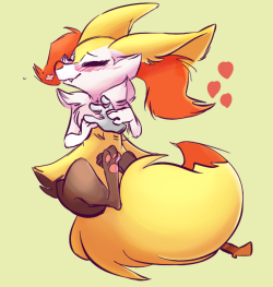 do0ks:  Braixen.Drawn by: Rose  X3 D'aww