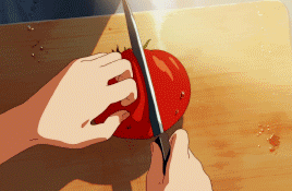 shokugekis:  Food in Kimi no Na wa.