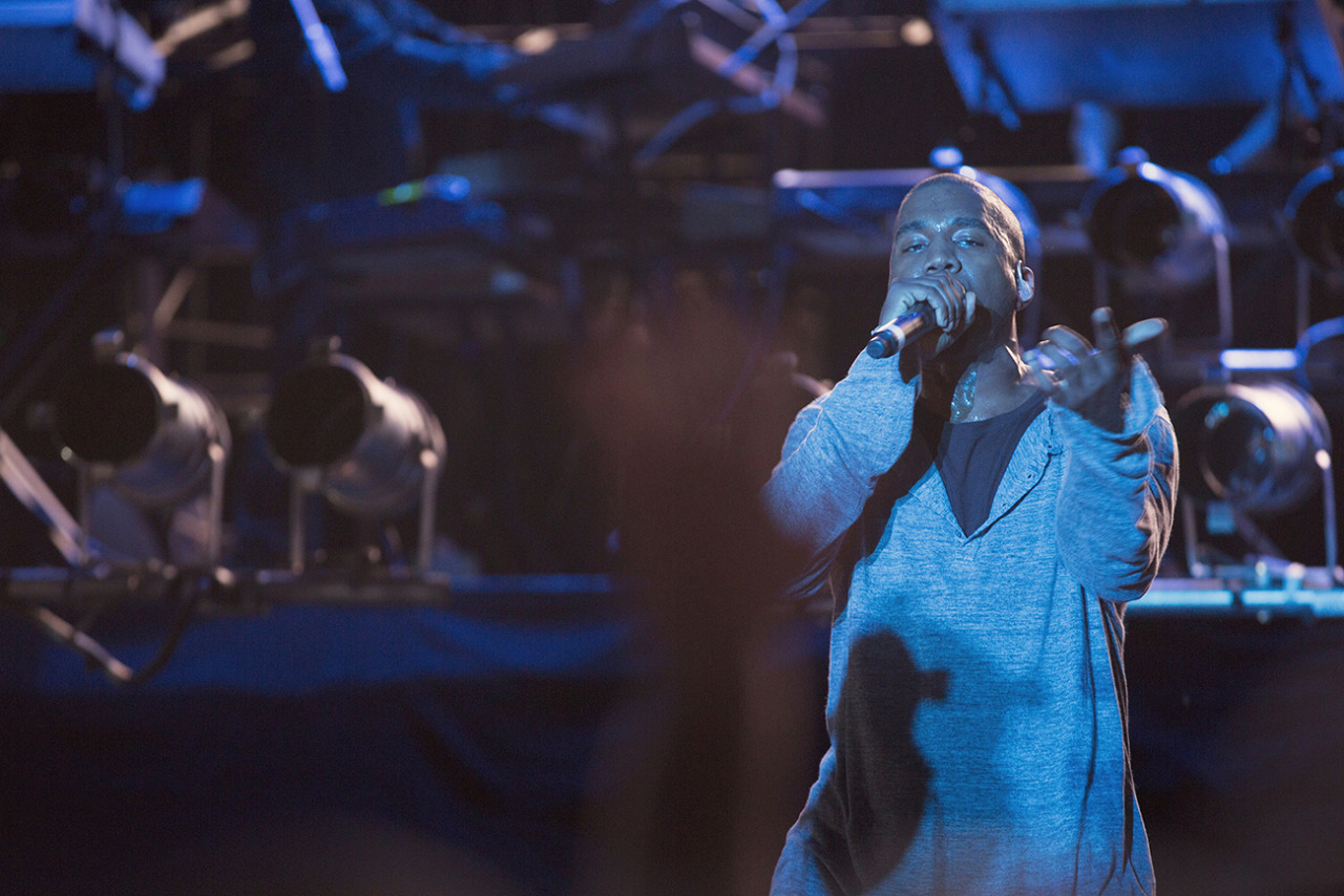 blackberryvision:  Kanye West. Governors Ball 2013.