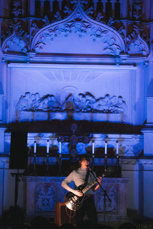 Mt Eerie and Julie Doiron perform songs from Lost Wisdom pt. 2 at St. Ann & the Holy Trinity Chu