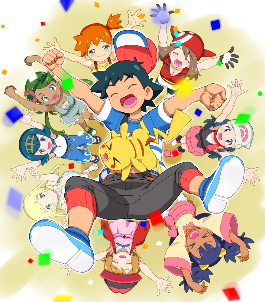 Mittens, piplup, sinnoh, Hikari, endless, Serena, Ash Ketchum