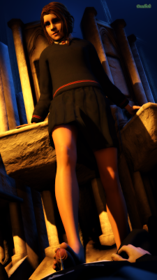 deadboltreturns:  Hermione: “You lot from Ravenclaw are horny, aren’t you? Always sneaking into the girls’ lavatory. Do you except to have Mertel to get you moaning?” Click Picture for Full Resolution Note: Anon request. Also late night post.