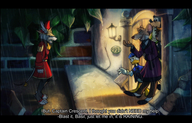 crispy-ghee:  If there were a Great Mouse Detective world in any future Kingdom Hearts