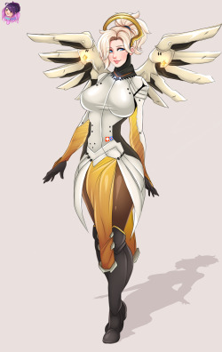 Mama Mercy is ready!(High-res/Bikini/Lingerie/Special/Nude