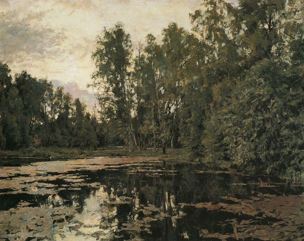    Valentin Serov.Â Overgrown Pond, Domotcanovo.Â 1888.    