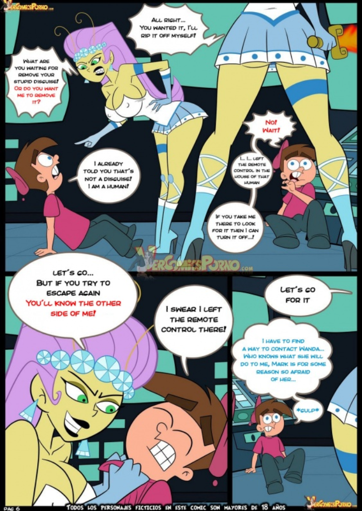 hentai-doujinshi-art:  Fairly odd parents doujinshi, Breaking the rules 4(A sexy