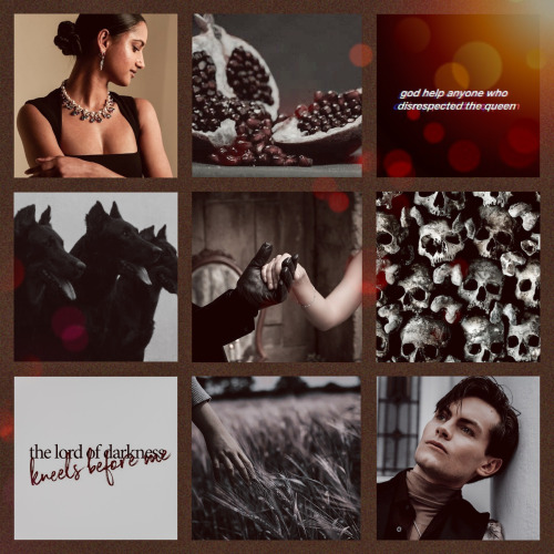 Kaz Brekker and Inej GhafaHades x Persephone AU