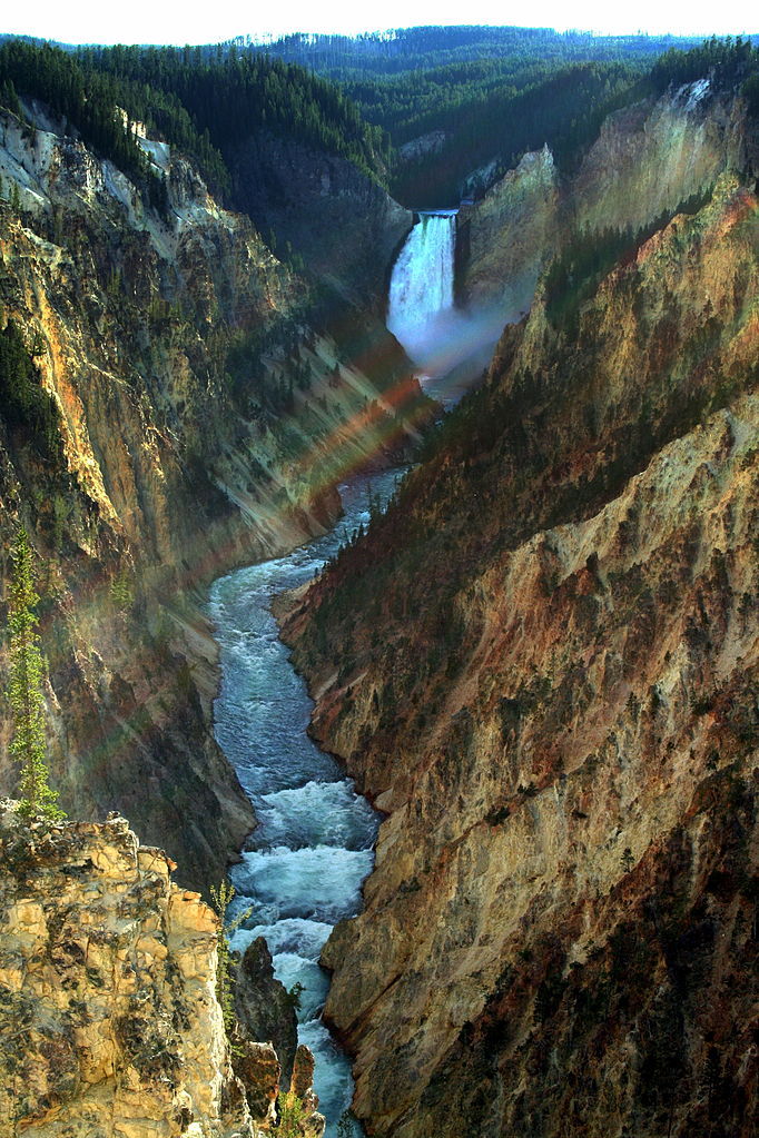 Yellowstone - Lower Falls
Lower Falls in the Grand Canyon of the Yellowstone, Yellowstone National Park.