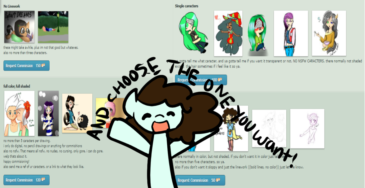 askcaptainbubbles:  Happy Commissioning!!! also you kinda have to have a deviantart