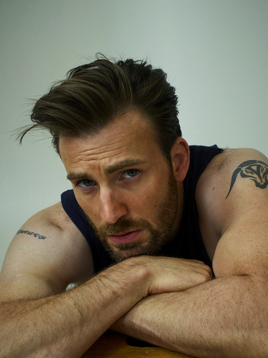 flawlessgentlemen:Chris Evans photographed by Peggy Sirota for Rolling Stone Magazine