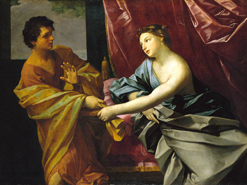 guido-reni:Joseph and Potiphar’s Wife, Guido Reni