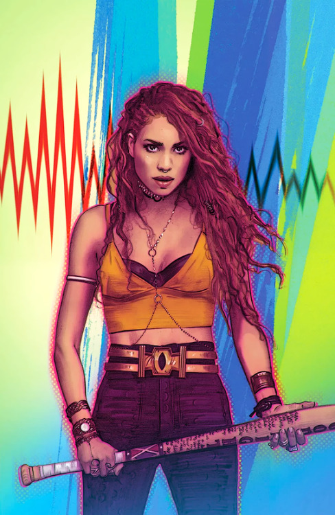 dcmultiverse:Birds of Prey: Black Canary, Harley Quinn, and the Huntress | covers by Tula Lotay