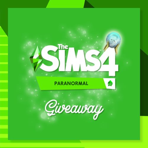 The Sims 4 Paranormal Giveaway!Thanks to the EA Game Changers program I have one PC/Mac code for the