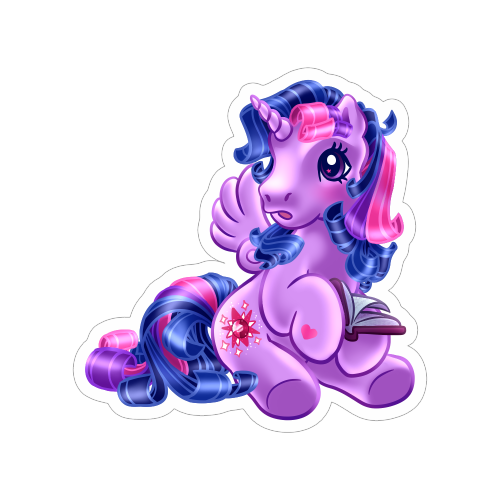 As A Slight Break From You Usual Ponies In A Highschool Content, Have A G3 Style Alicorn Twilight!