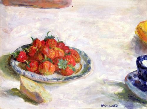 Strawberries -  Pierre Bonnard 1922Post-impressionism