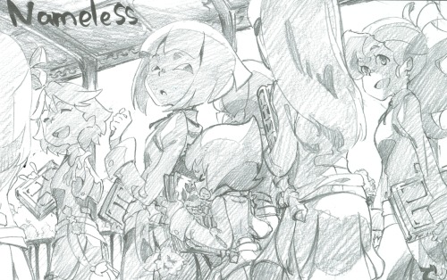 as-warm-as-choco:Little Witch Academia (リトルウィッチアカデミア) illustrations from the Creator&rsquo