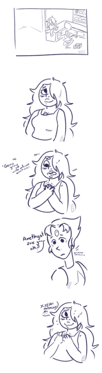 selfharmaggeddon:pearlmethyst comic trash