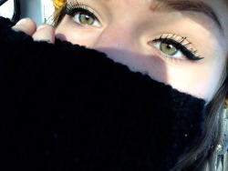 lolabaias:  Todays eye make up // brrrrrrrrrrr es cold