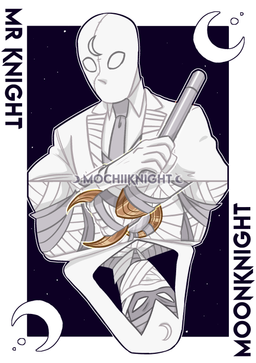 More Moon Knight fanart bc I love them sm Shop | IG | Twitter 