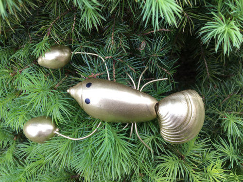 Lobster Ornament //  LobsterPotStudio 