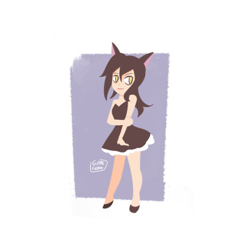 gabecebro: Blake dress doodle