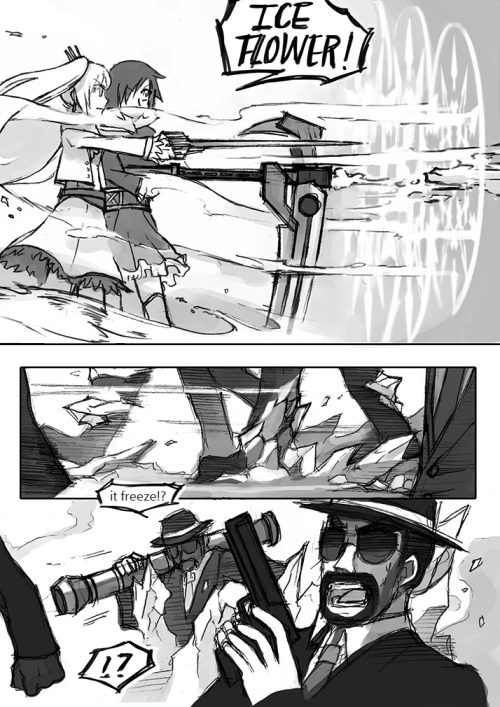 ookaminoki:      Ch2-3 >>> Huntress AU page.   