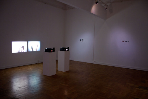 exposition space of PRESENTIMENT show