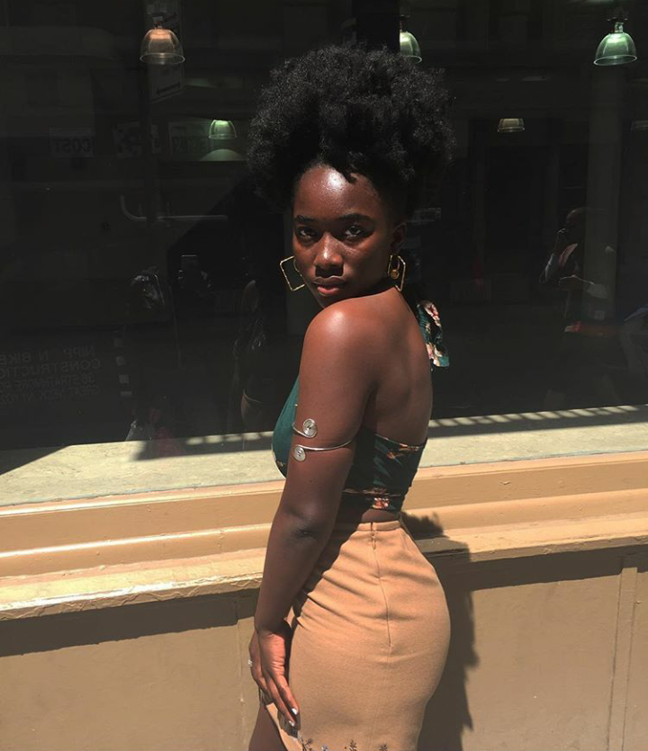 bigclitblackwomen: jazziedadd:  GorgeousDarkSkin. Ms Pauleoue.  Stunningly Beautiful.