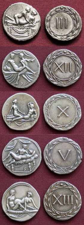 marcwolf - The following coins are spintria. They weresmall...