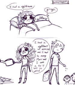 magicallyclueless:  magicallyclueless:  there was a discussion about the divorce option in 1.1 and someone brought up if you leave sebastian for maru, but my heart couldn’t take it so i made a cute comic about it the end  p.s. shout out to the person
