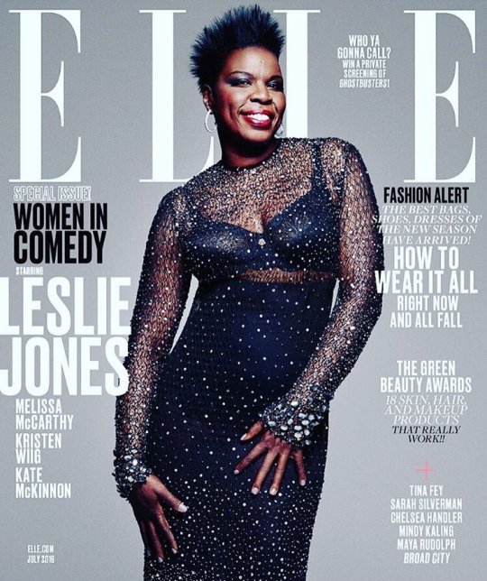 Leslie Jones graces the Elle Magazine cover! adult photos