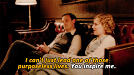 weloveperioddrama:Edith Crawley and Herbert “Bertie” Pelham in Downton Abbey(requested by anonymous)