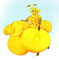 ffuffle:   BeeBee at his biggest yet   