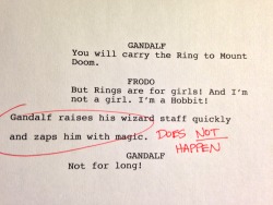 shitroughdrafts:  shitroughdrafts:  Happy Birthday to J.R.R. Tolkien!  Here are drafts of the movies of your books. Written by a dumb idiot. Much love to the dear, dear creator of Middle Earth.  Thank you for your world. -Paul P.S. Pre-order the Shit