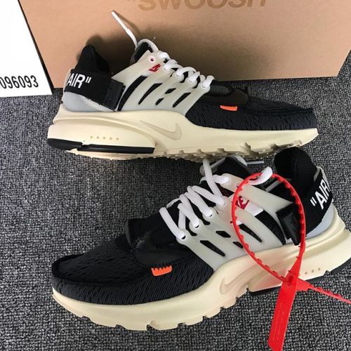  Off-White x Nike Air Presto Black Sneakers 