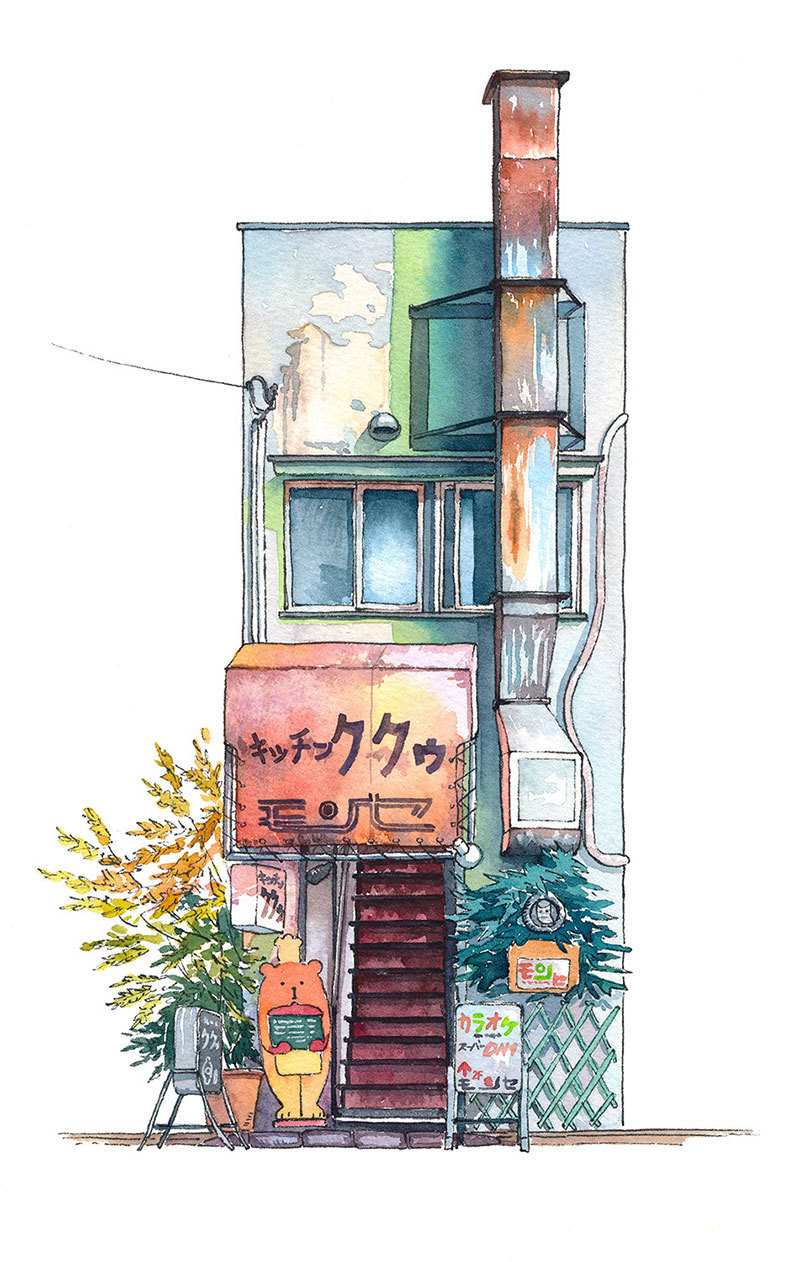 mayahan:
“Tokyo Storefronts: Illustrations by Mateusz Urbanowicz
”