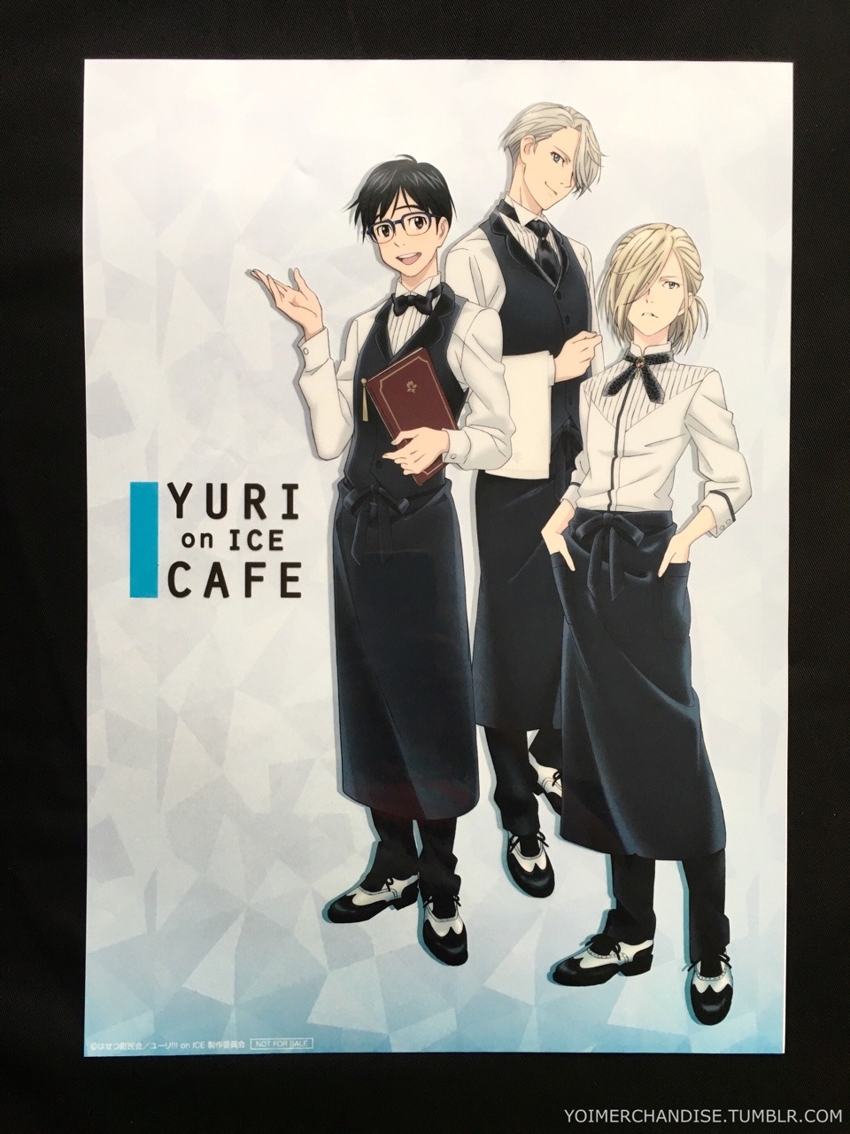 yoimerchandise:  YOI x Avex Pictures Yuri on ICE Cafe (2017) Merchandise Original