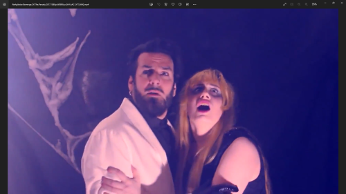 I Love The Theatrical Poses In Re-Agitator. Like Watching A Very Very Very Freaky Stage Play While Epically