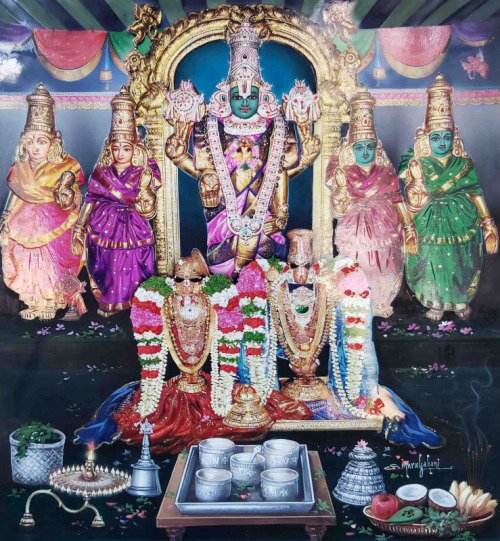 Nindra Narayana Perumal in Thiruthangal, by S. Murugakani