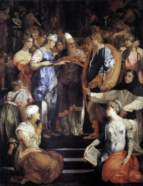 Rosso Fiorentino - Sposalizio della Vergine (1523).