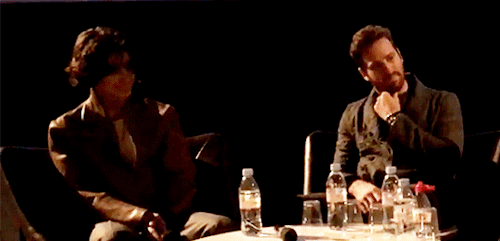 bowie28: Armie and Timmy at Paris Q&amp;A