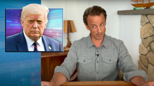 'Incinerating American democracy': Seth Meyers blasts Trump's suggestion to delay the election