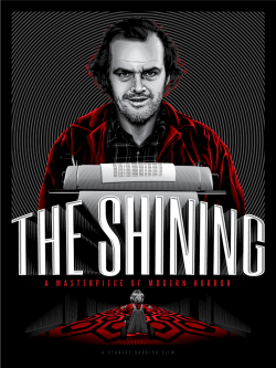 Horroroftruant:  Nine Stunning Alternate Movie Postersthe Shining / Tracie Chingpsycho