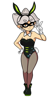 dawnsartstuff:  Marie Version 3, Bunny Suit
