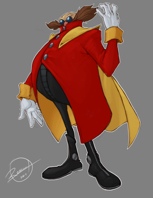 therogzilla:Did me a Dr Robotnik redesign to go with my Sally.