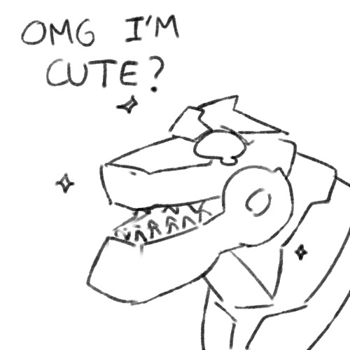 judusart:  peppermimint:  Twitter doodles with judusart and niktheawesome    Cute T-rex on wheel everywhere XD!