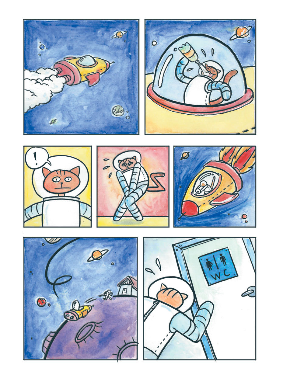emeiburell:  A toilet comic I made together with the great Sofie Ulsig at a comic