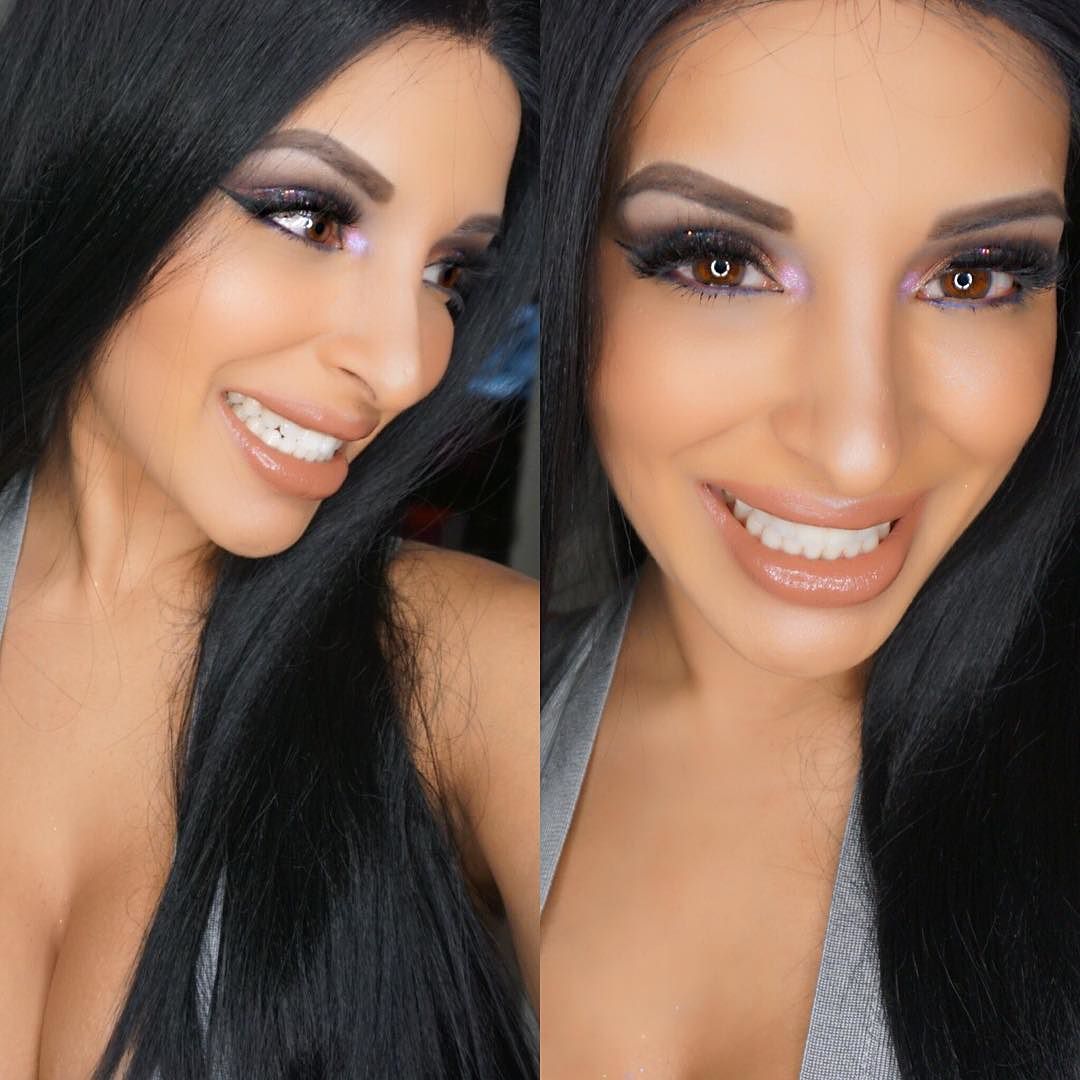 Snowed in and playing in makeup all weekend 💞  Products used:  Eyes:  @mezmerizebymeena