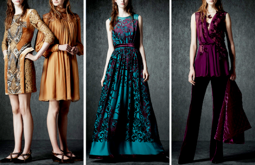 serenityharkness: starofthemourning: ashen-fae: fashion-runways: Alberta Ferretti Pre-Fall 2015 Oh m