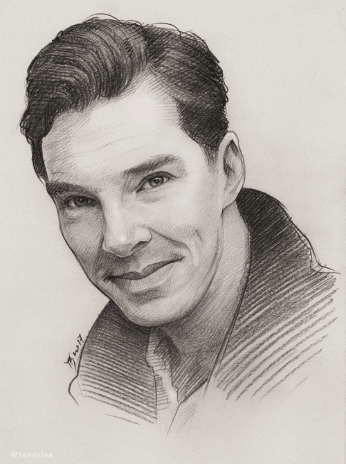 loveismyrevolution:tendalee:My portraits of Benedict=)Amazing!!!!!